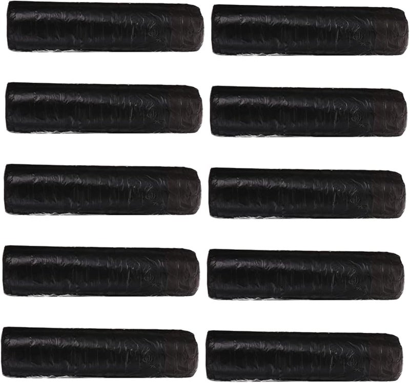 Didiseaon 10 Pack Drawstring Trash Bags Leak Proof Plastic Waste Bags for Kitchen Bathroom - Image 1